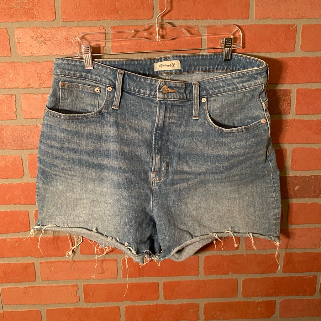 Madewell The Curvy Perfect Vintage Jean Short Size 32